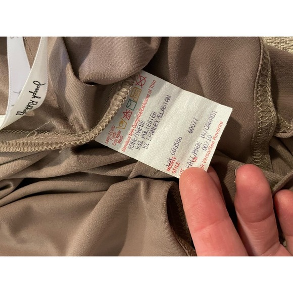 Joseph Ribkoff V-Neck Sleeveless Cinch Waist Dress - Picture 7 of 7